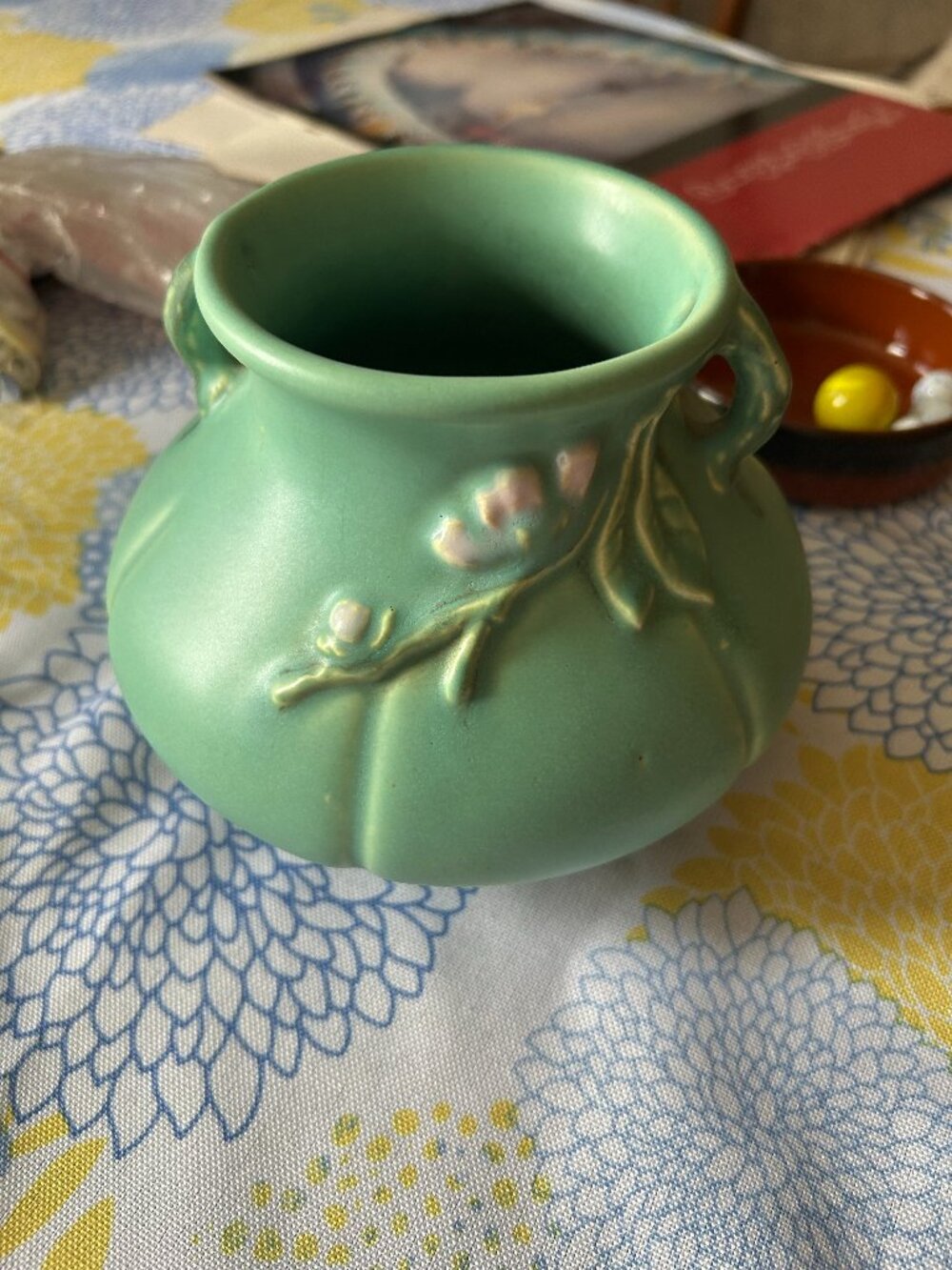 WELLER  GREEN  POTTERY